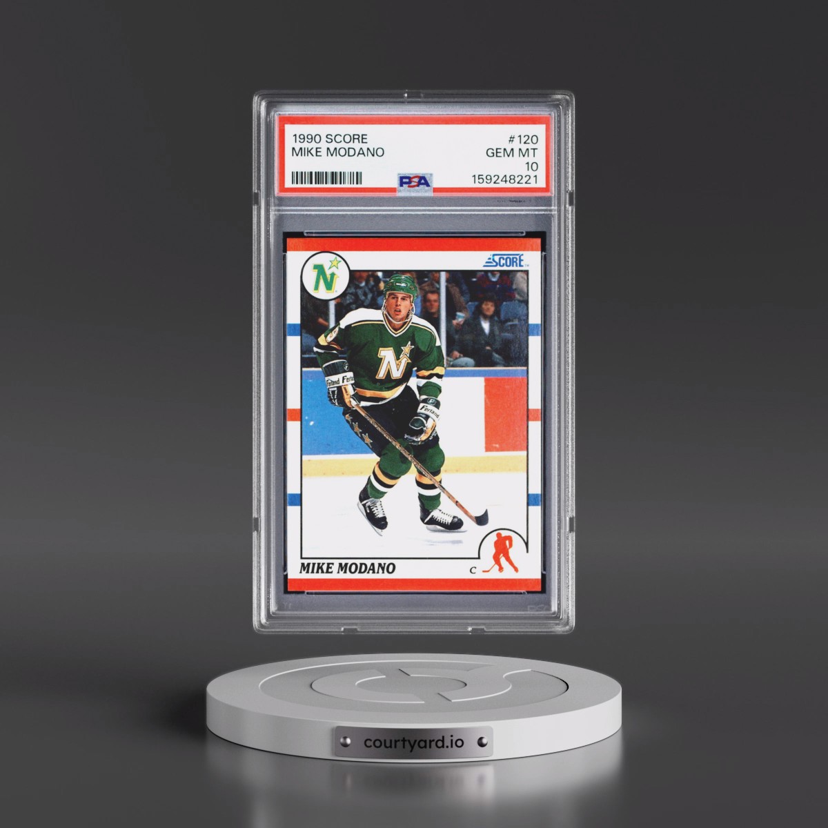 1990 Score #120 Mike Modano (PSA 10 GEM MINT)