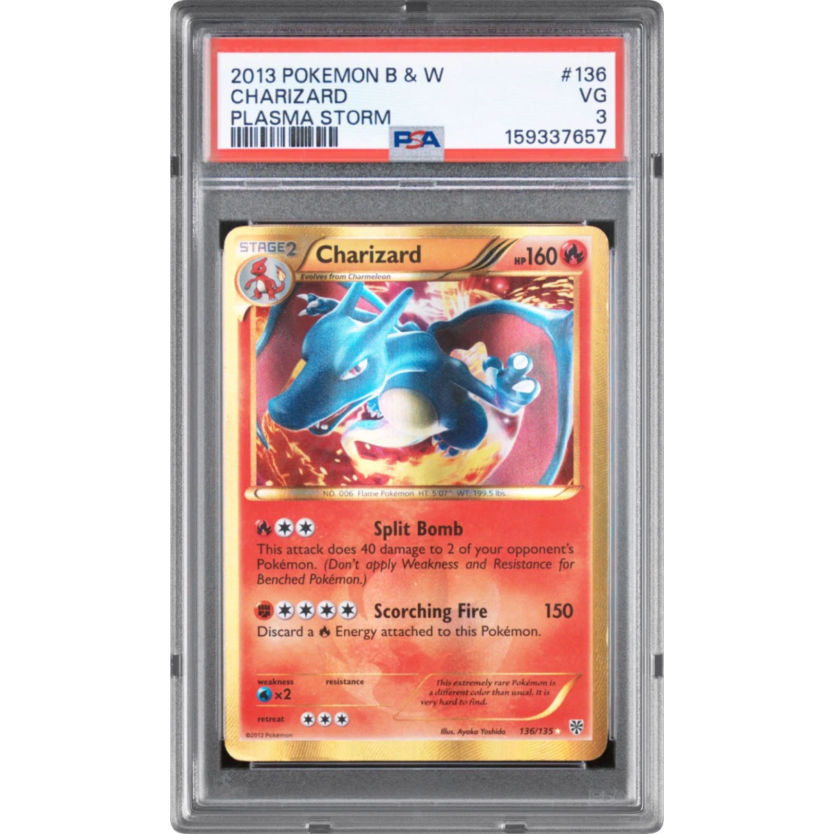 Charizard card artwork