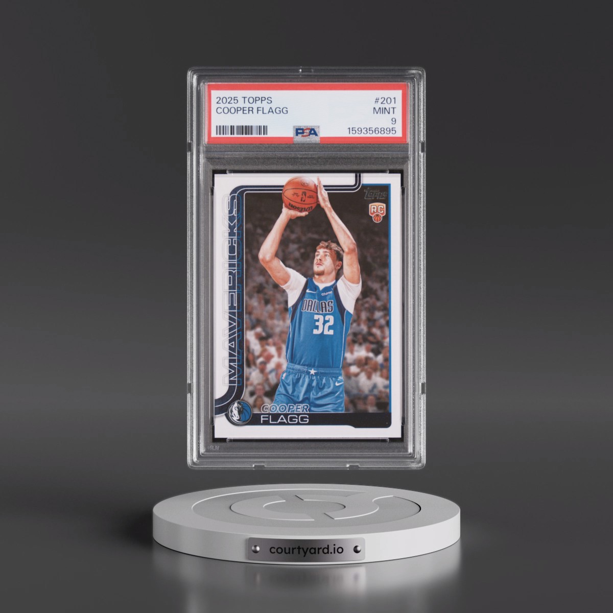 2025 Topps #201 Cooper Flagg (PSA 9 MINT)