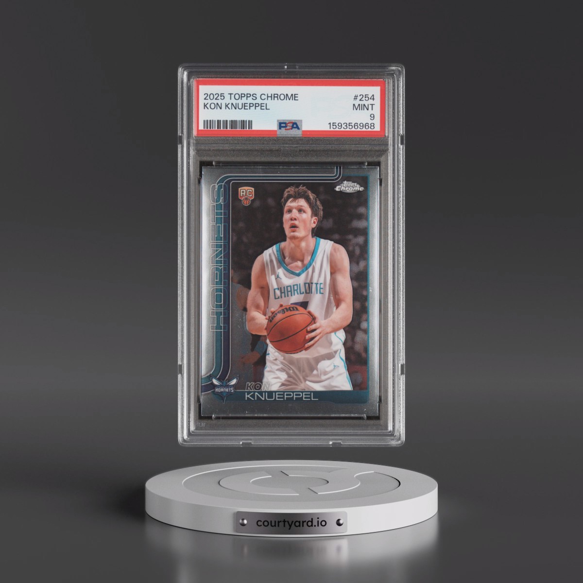 2025 Topps Chrome #254 Kon Knueppel (PSA 9 MINT)