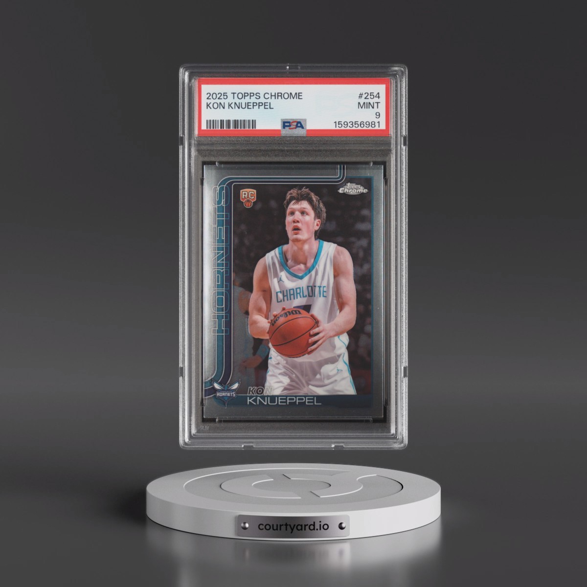 2025 Topps Chrome #254 Kon Knueppel (PSA 9 MINT)