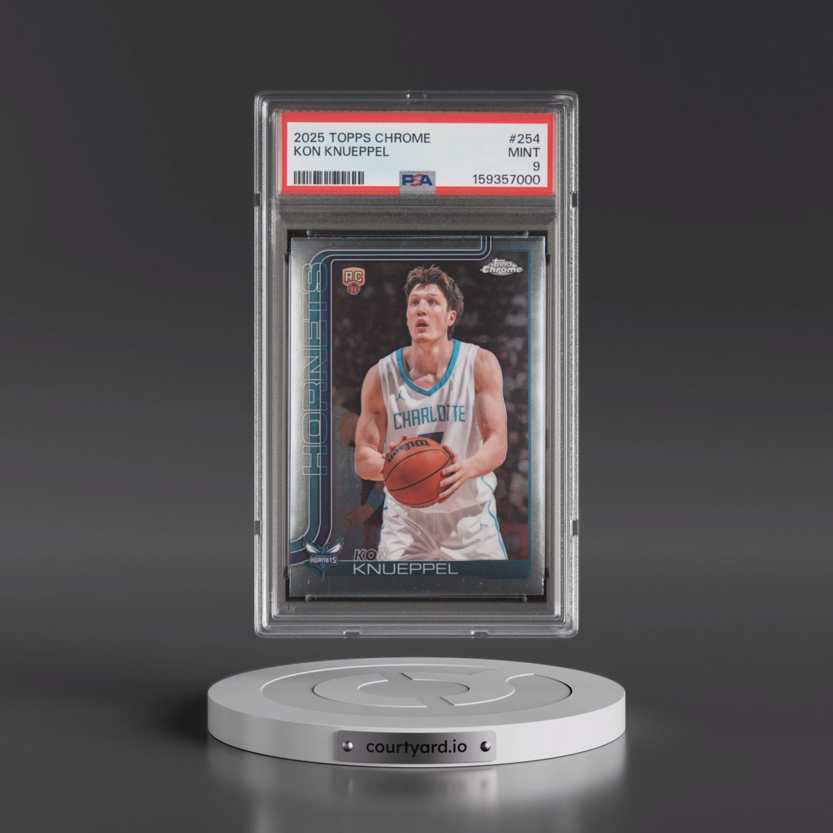 2025 Topps Chrome #254 Kon Knueppel (PSA 9 MINT)