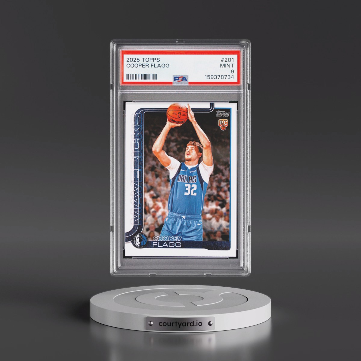 2025 Topps #201 Cooper Flagg (PSA 9 MINT)