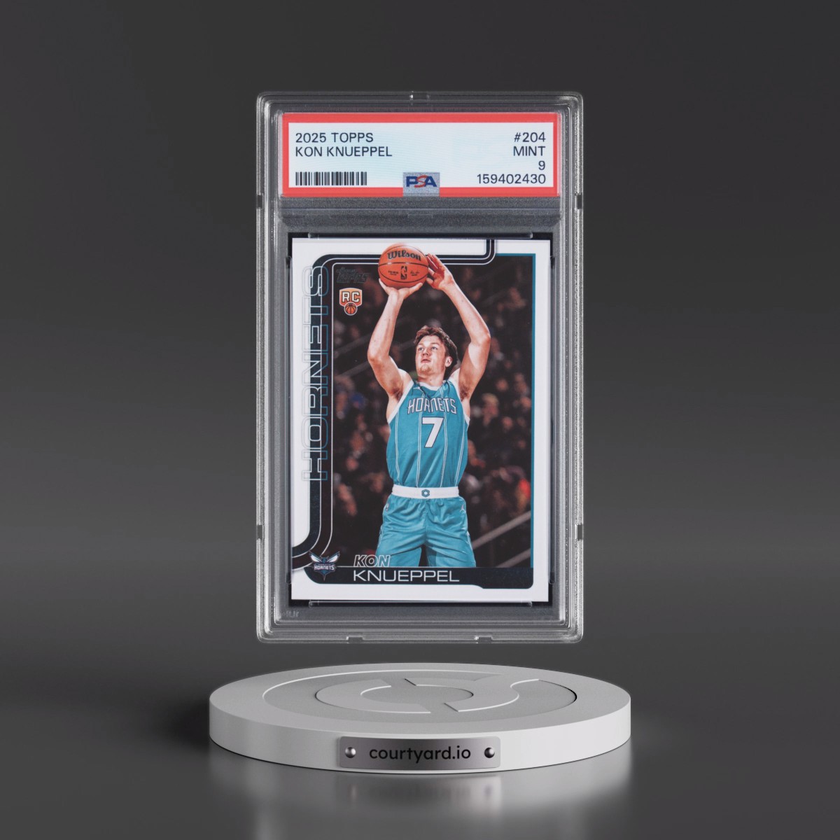 2025 Topps #204 Kon Knueppel (PSA 9 MINT)