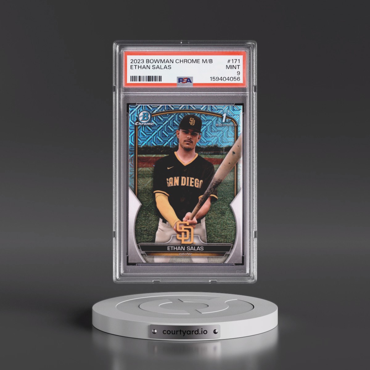 2023 Bowman Mega Box Chrome Ethan Salas #171 PSA 9