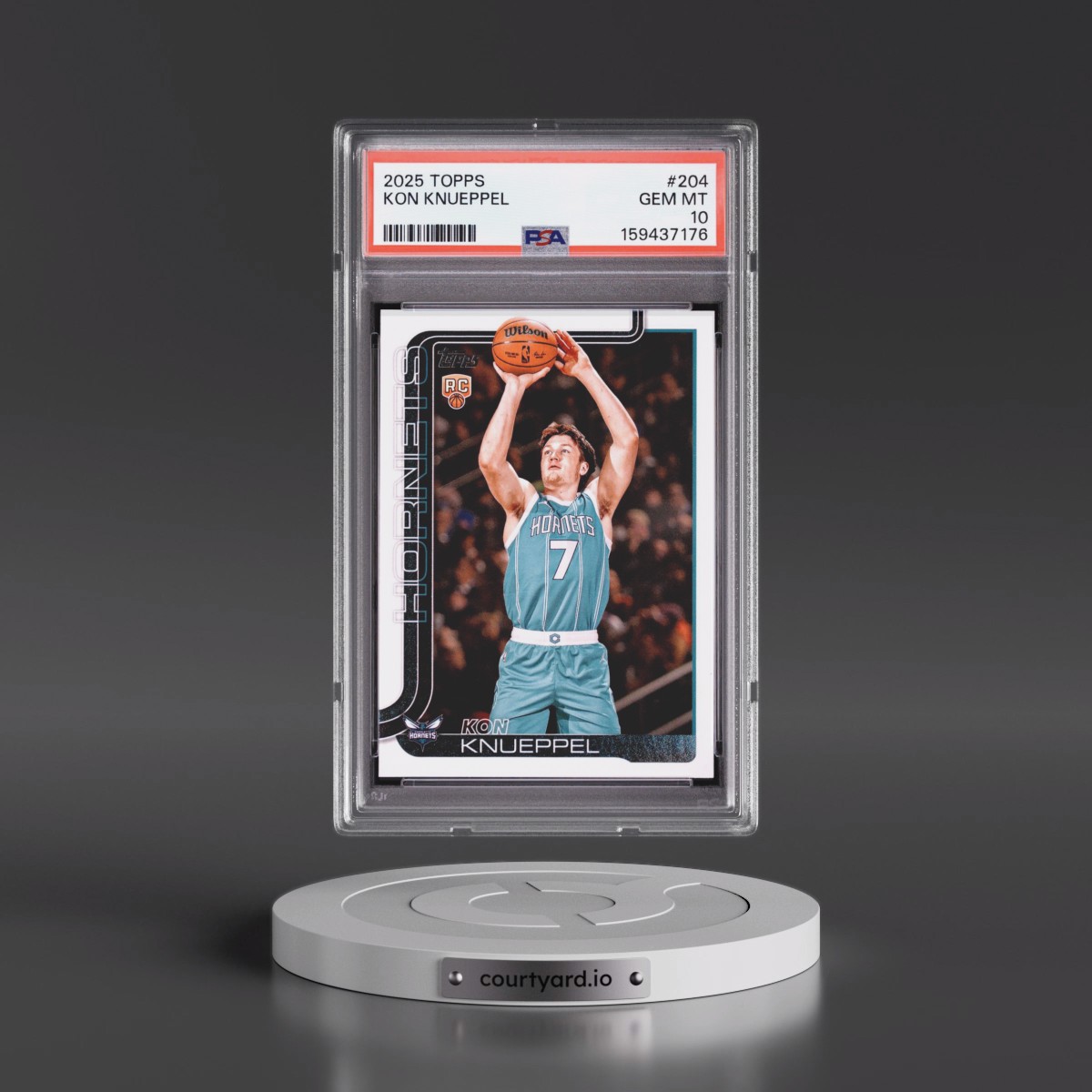 2025 Topps #204 Kon Knueppel (PSA 10 GEM MINT)