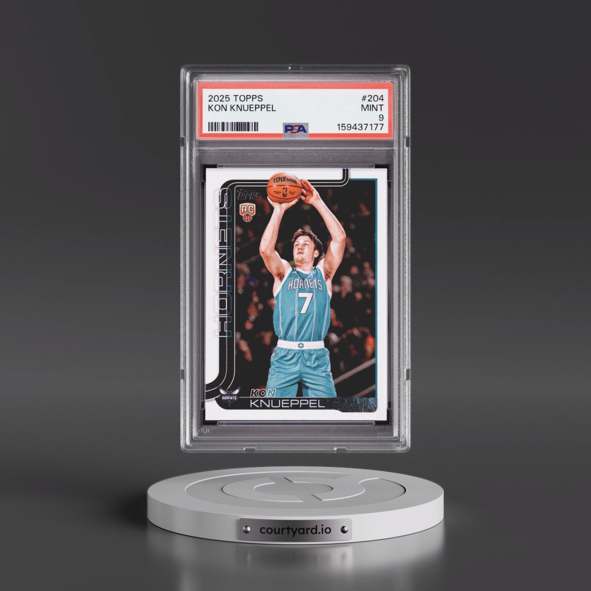 2025 Topps #204 Kon Knueppel (PSA 9 MINT)