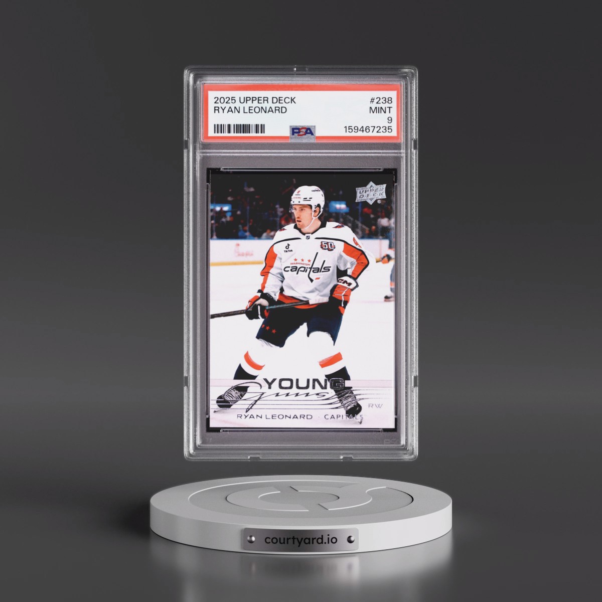 2025 Upper Deck Ryan Leonard #238 PSA 9