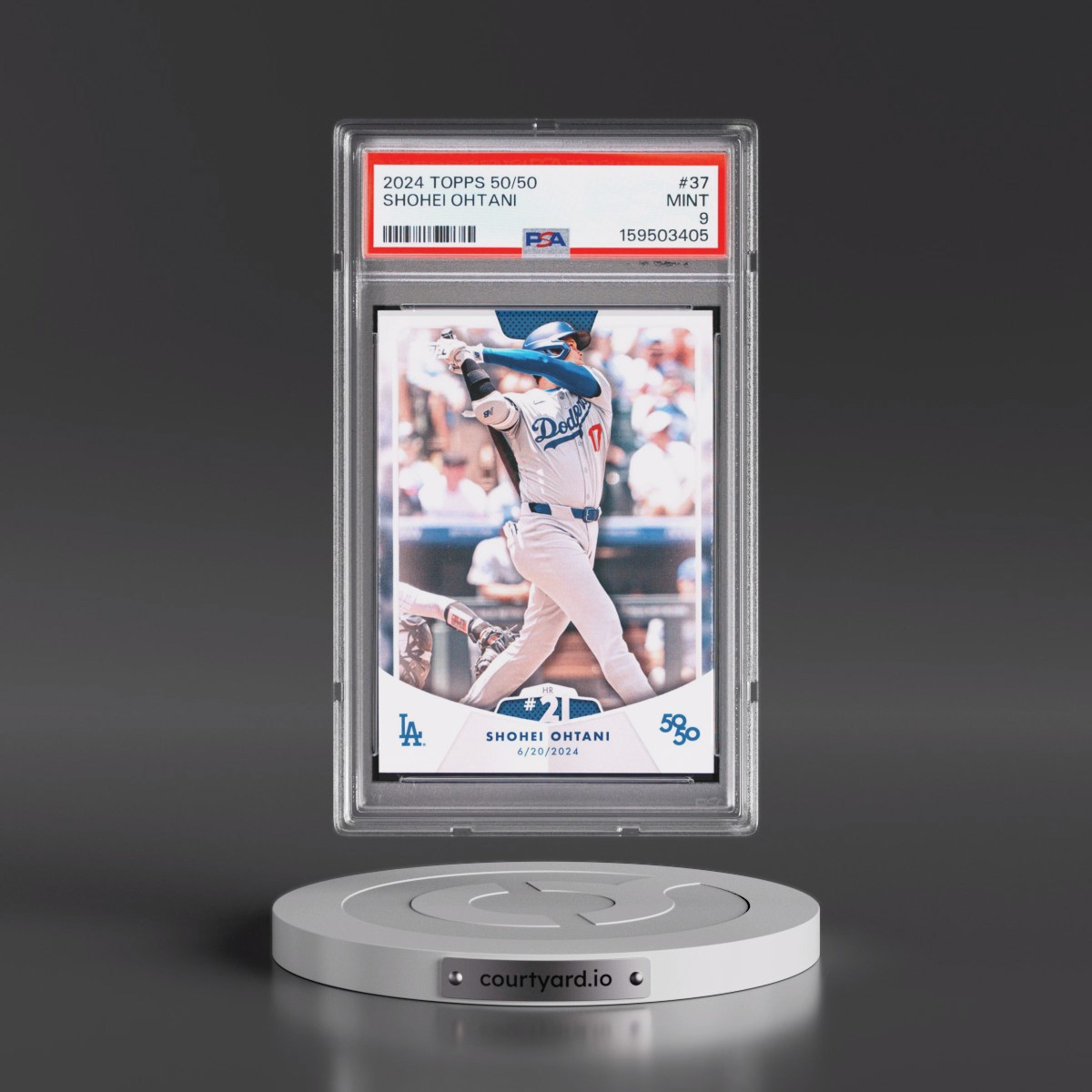 2024 Topps 50/50 Shohei Ohtani #37 Shohei Ohtani (PSA 9 MINT)