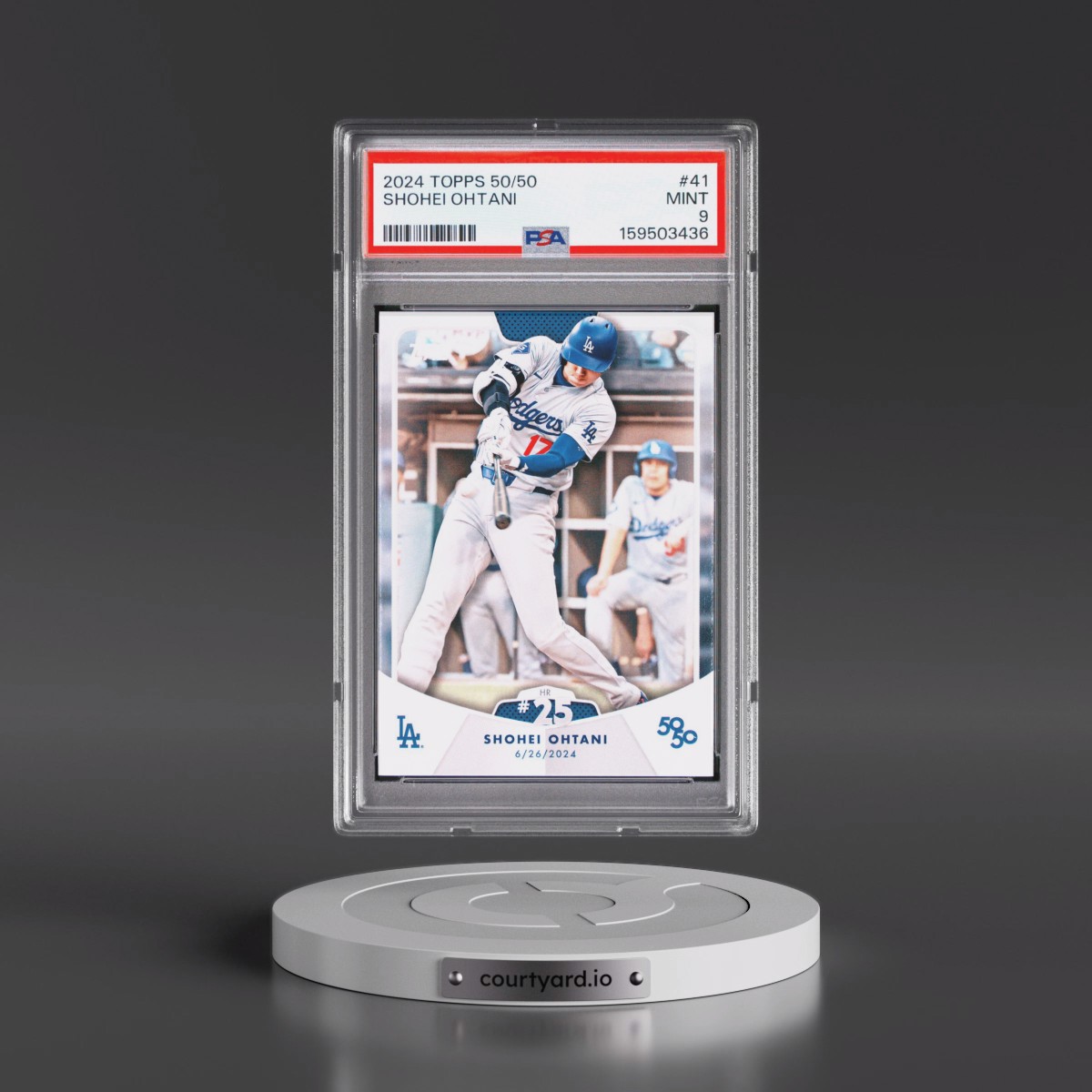 2024 Topps 50/50 Shohei Ohtani #41 Shohei Ohtani (PSA 9 MINT)