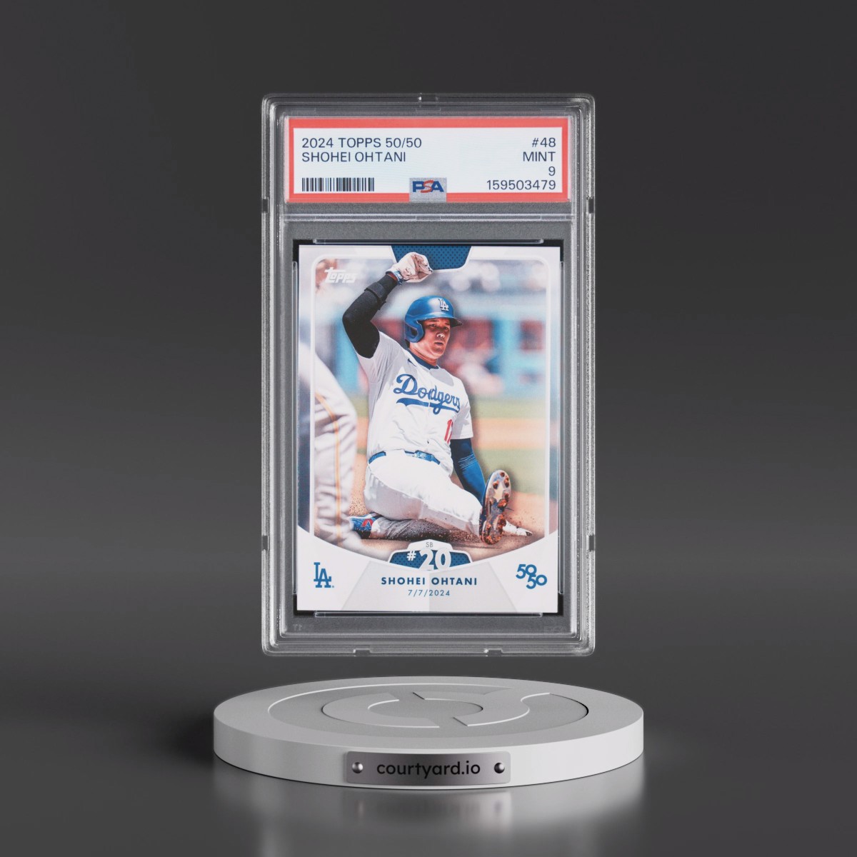2024 Topps 50/50 Shohei Ohtani #48 Shohei Ohtani (PSA 9 MINT)