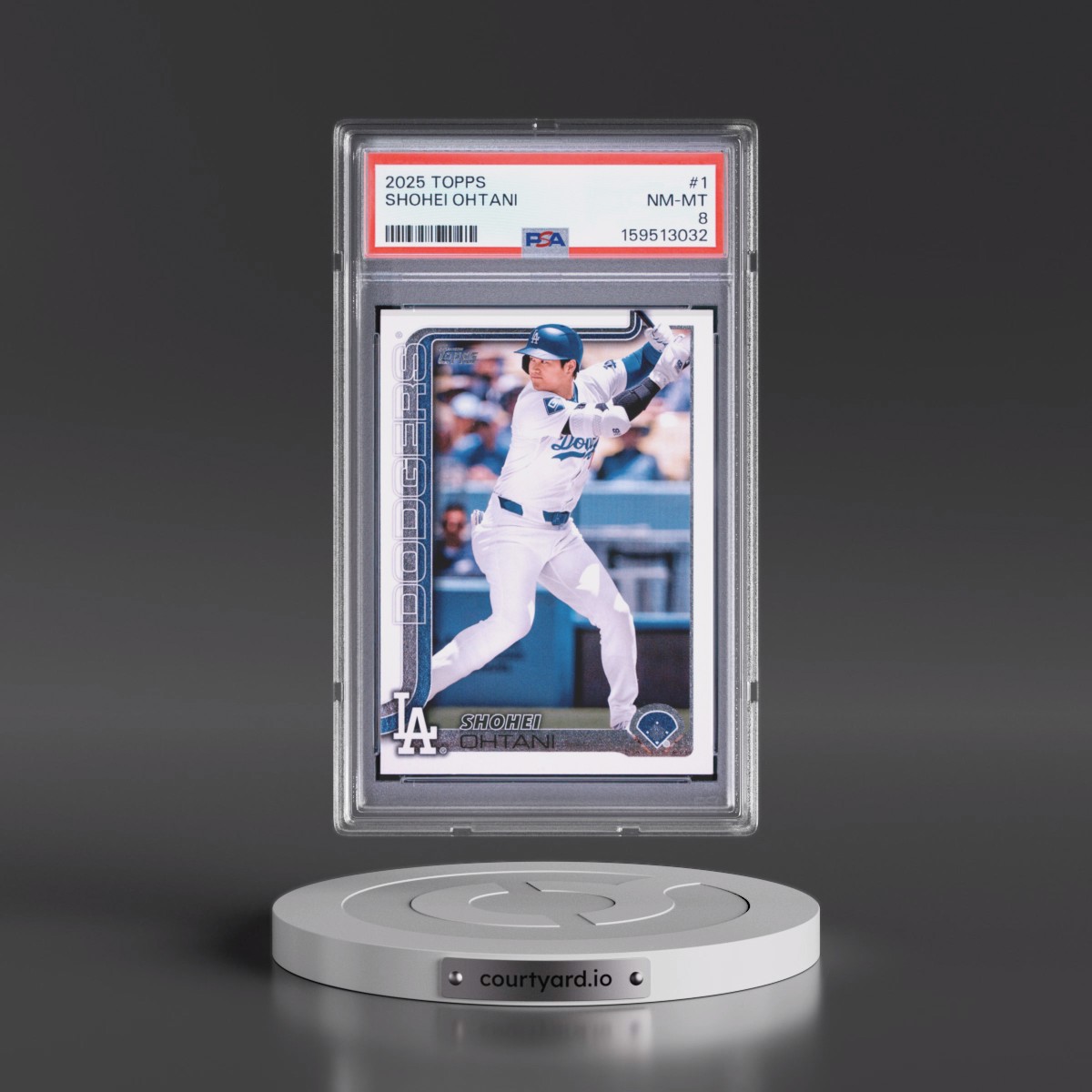 2025 Topps #1 Shohei Ohtani (PSA 8 NM-MT)