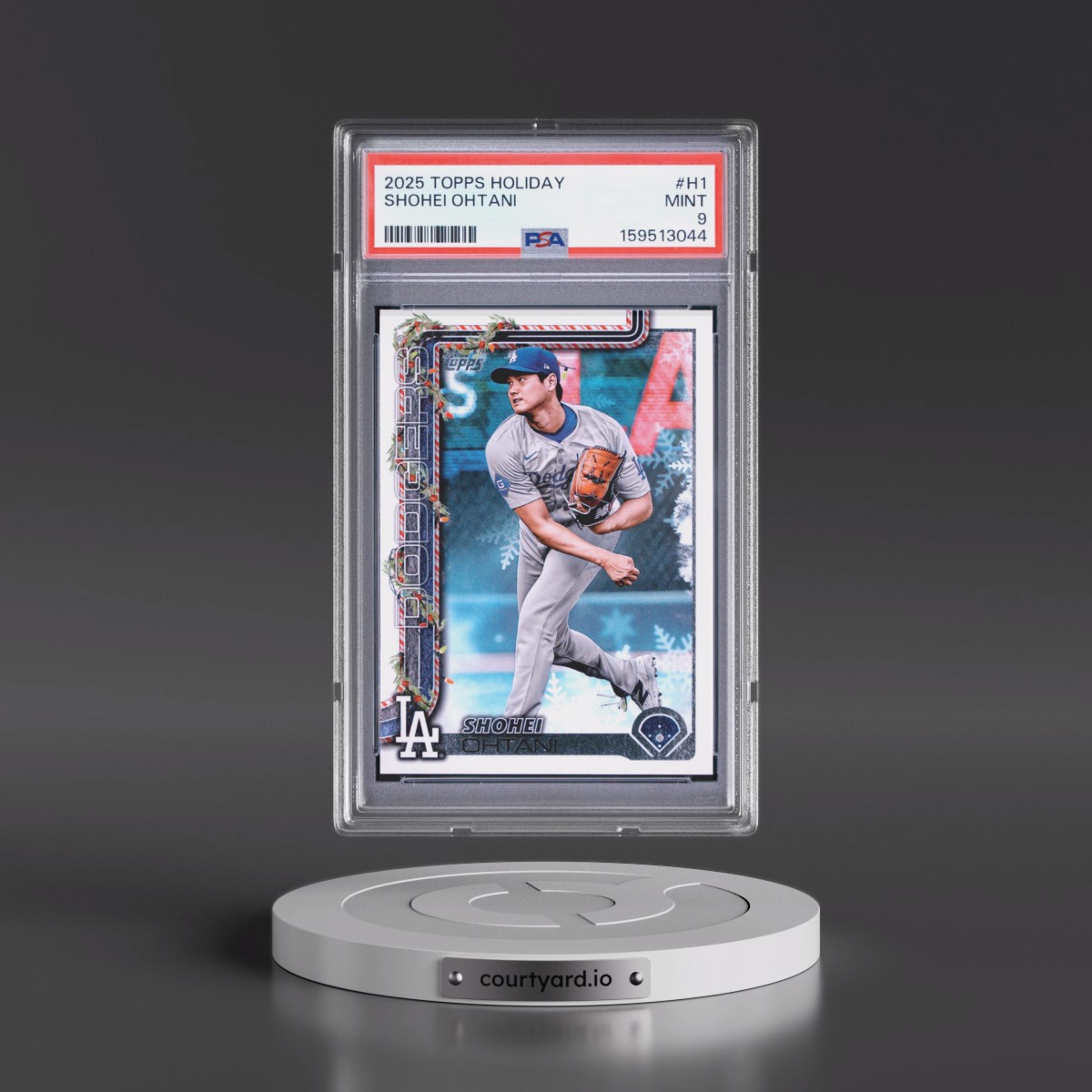 2025 Topps Holiday Shohei Ohtani #H1 PSA 9