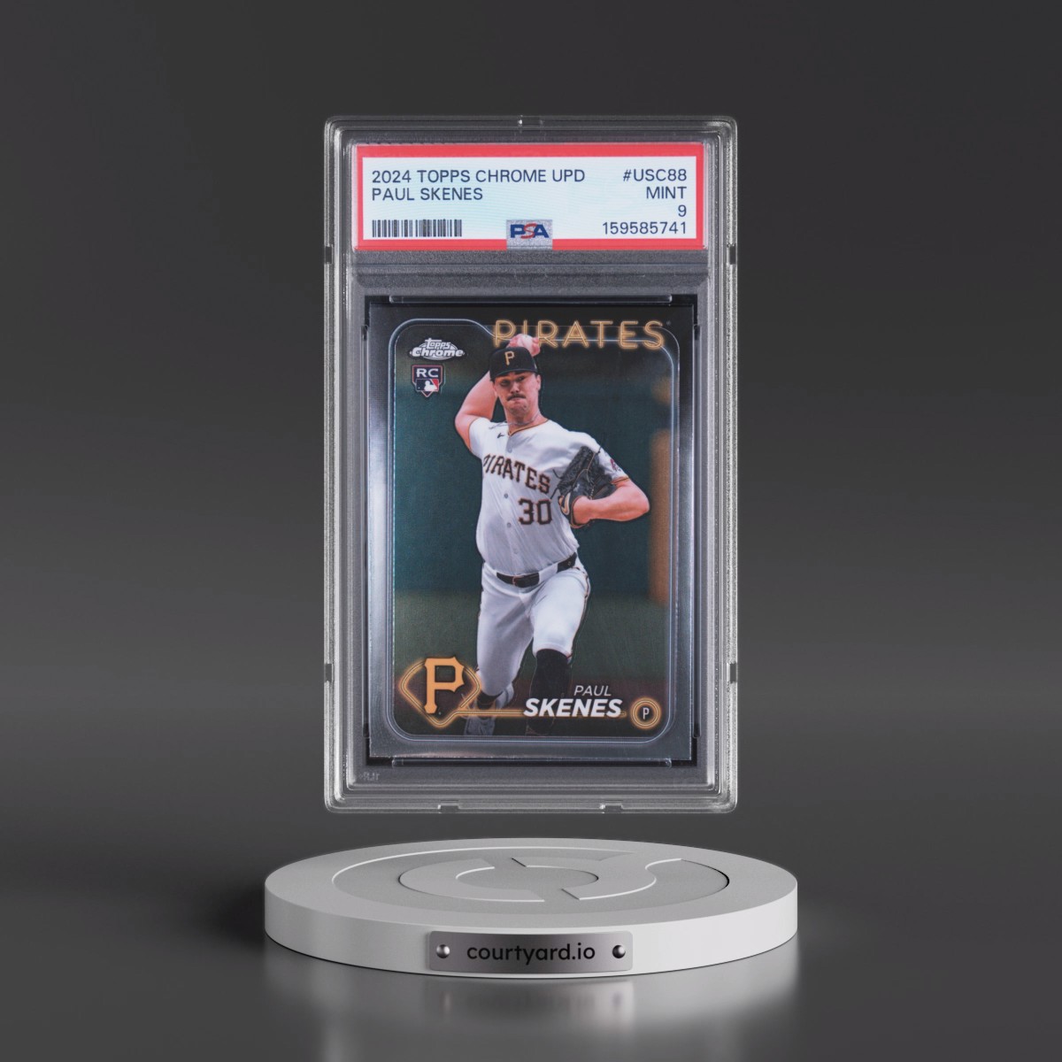 2024 Topps Chrome Update #USC88 Paul Skenes (PSA 9 MINT)