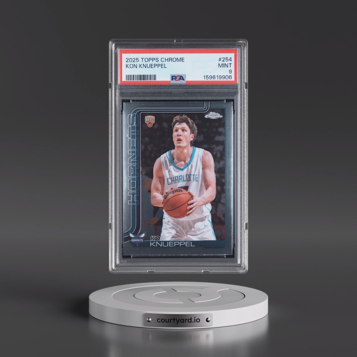 2025 Topps Chrome #254 Kon Knueppel (PSA 9 MINT)