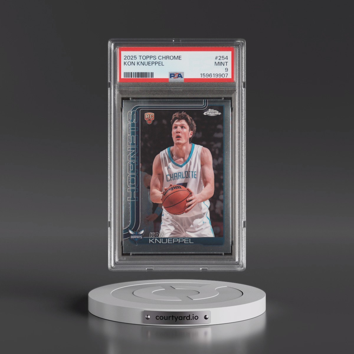 2025 Topps Chrome #254 Kon Knueppel (PSA 9 MINT)