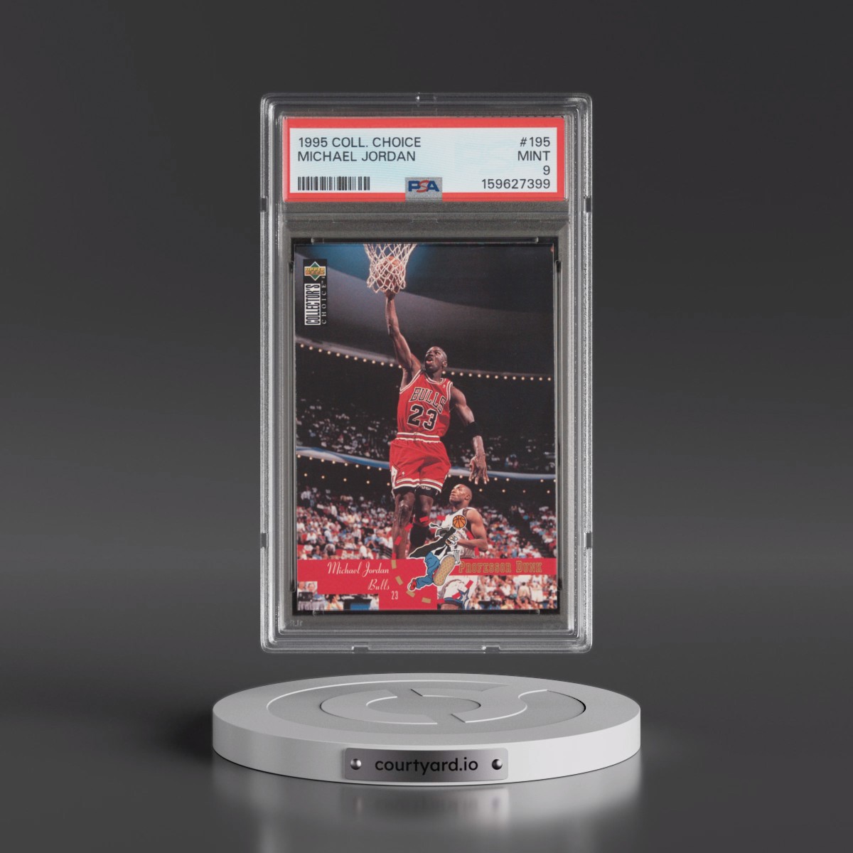 1995 Collector's Choice Michael Jordan #195 PSA 9