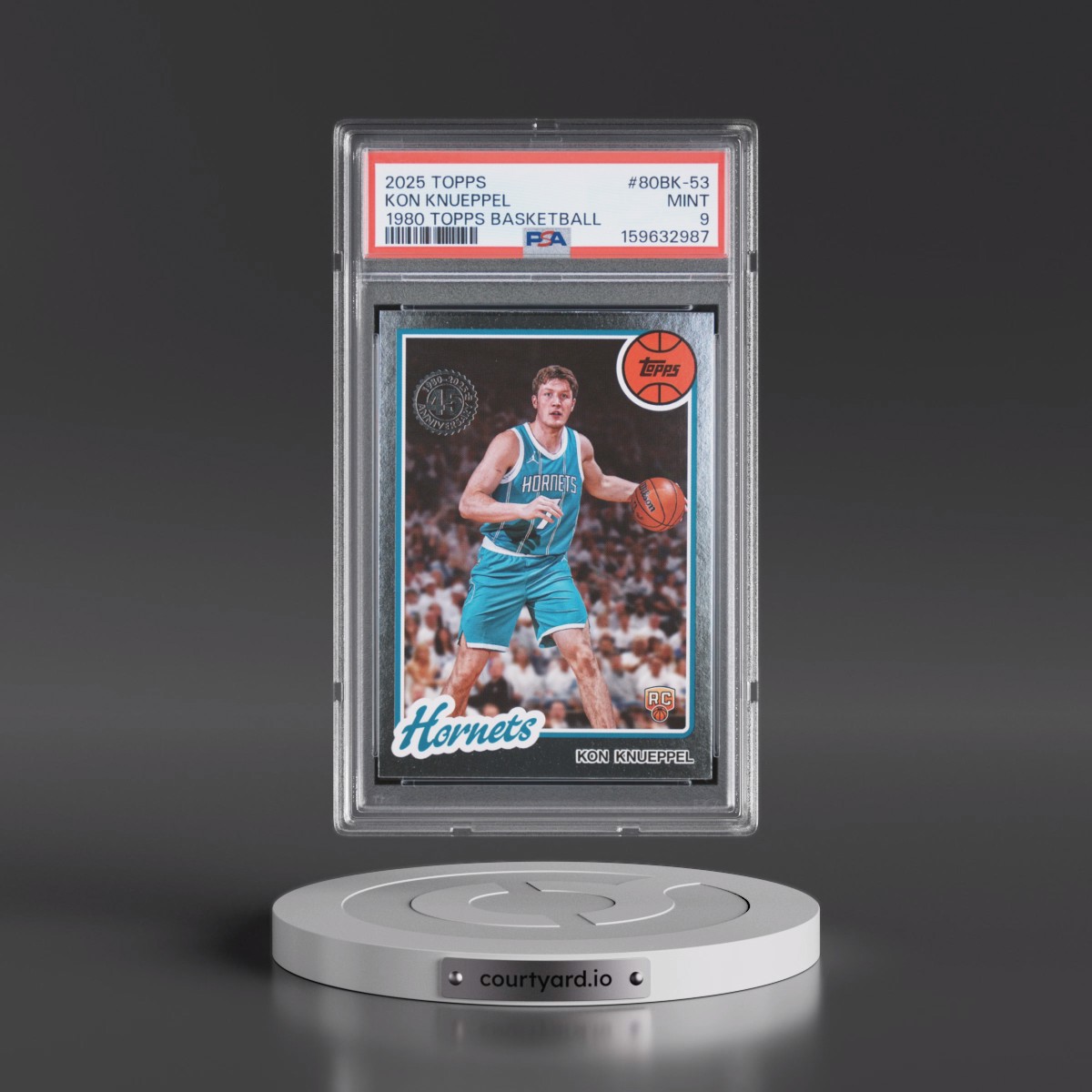 2025 Topps 1980-81 Topps Basketball #80BK-53 Kon Knueppel (PSA 9 MINT)