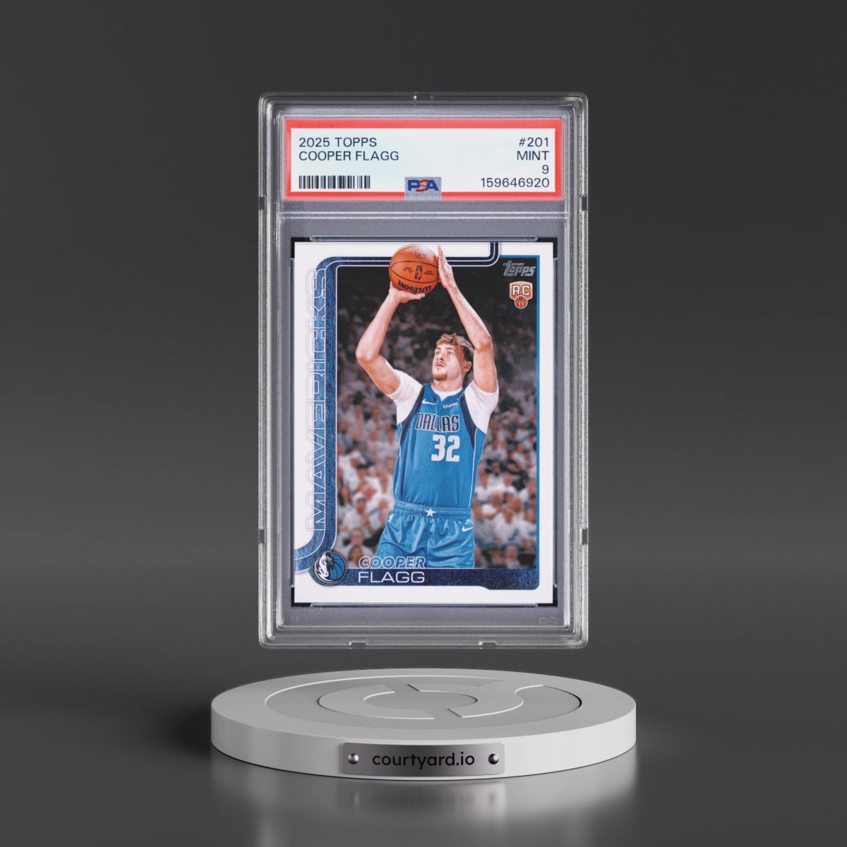 2025 Topps #201 Cooper Flagg (PSA 9 MINT)
