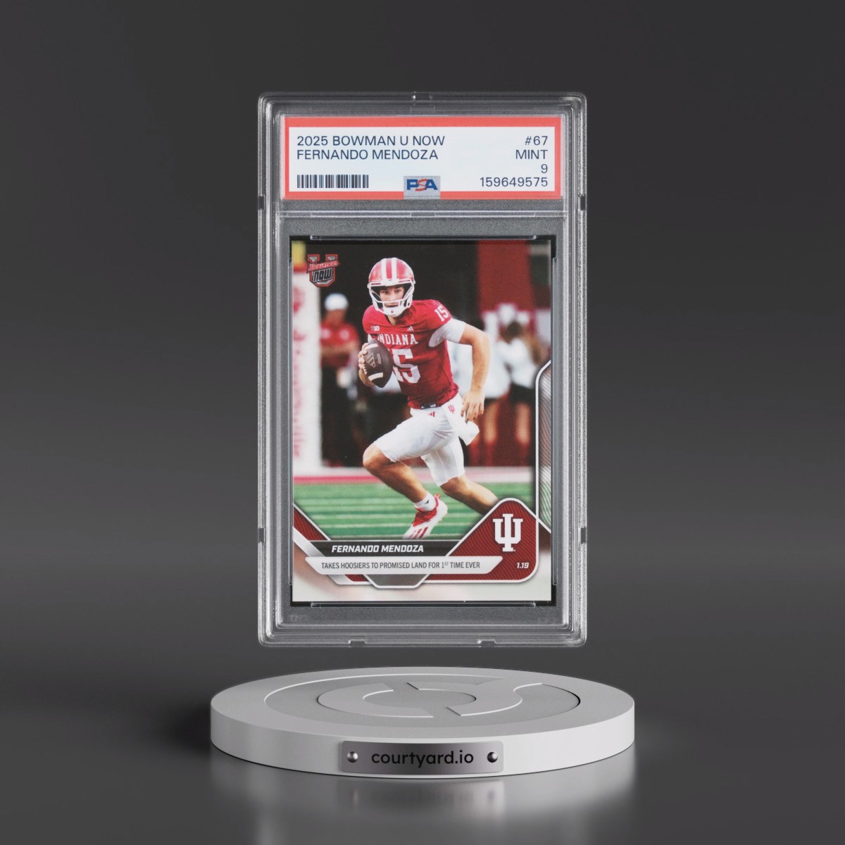 2025 Bowman U Now #67 Fernando Mendoza (PSA 9 MINT)