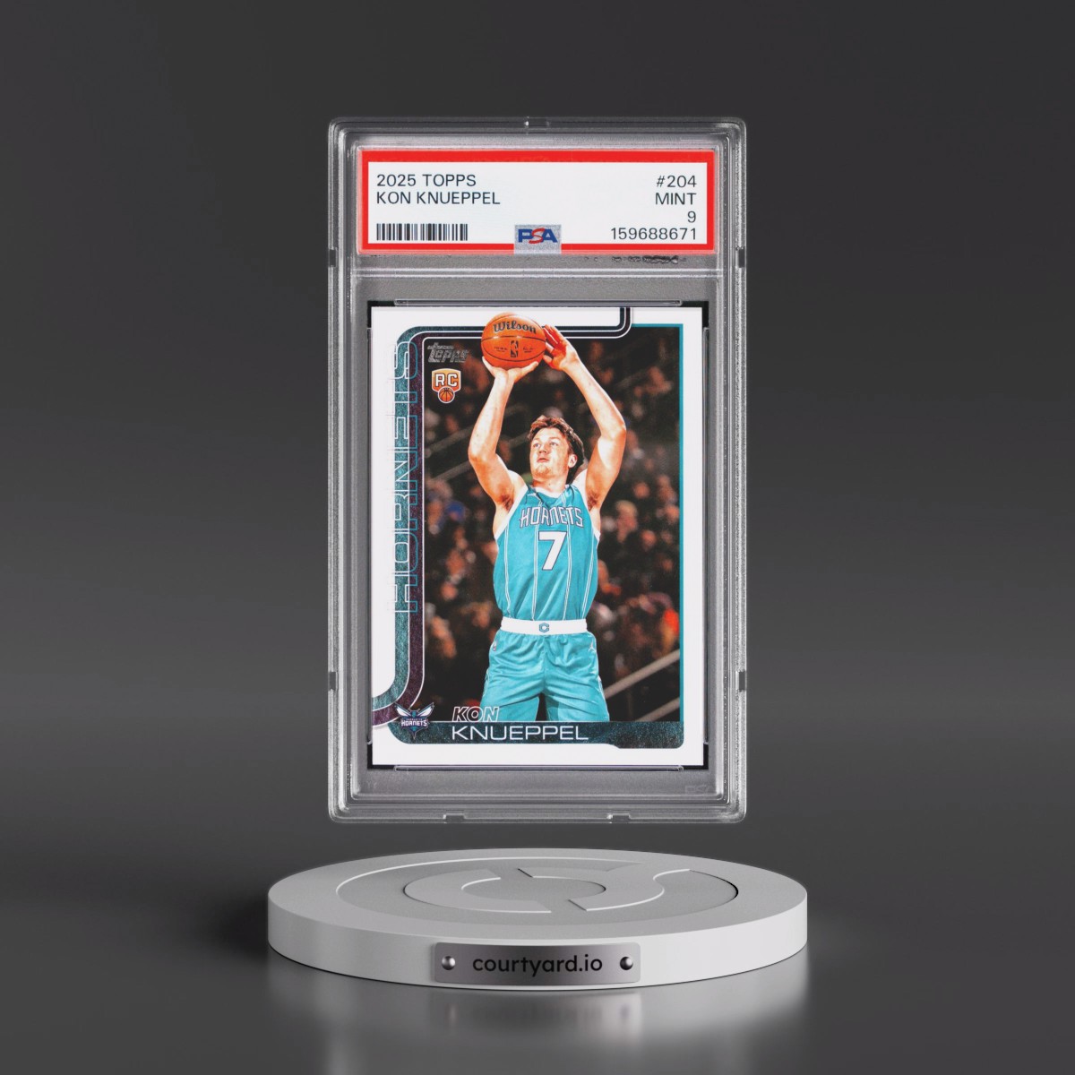 2025 Topps #204 Kon Knueppel (PSA 9 MINT)
