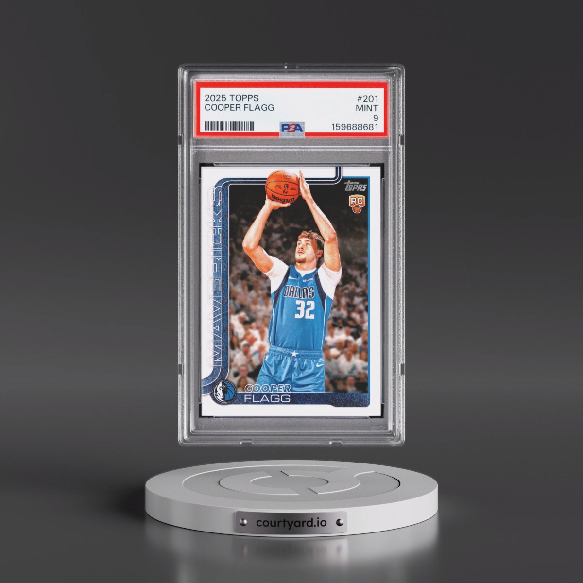 2025 Topps #201 Cooper Flagg (PSA 9 MINT)