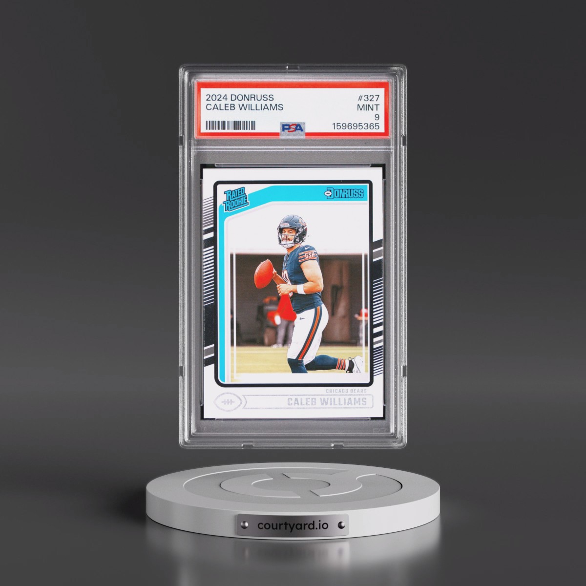 2024 Panini Donruss #327 Caleb Williams (PSA 9 MINT)