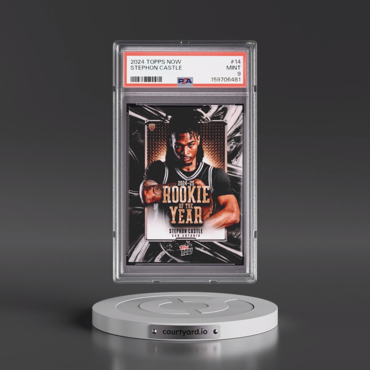 2024 Topps Now #14 Stephon Castle (PSA 9 MINT)