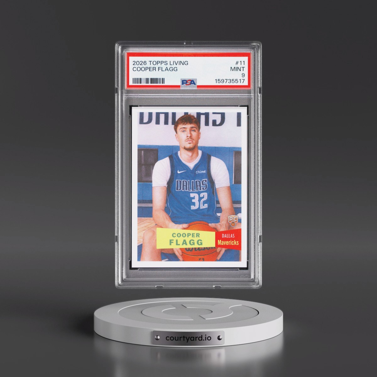 2026 Topps Living #11 Cooper Flagg (PSA 9 MINT)