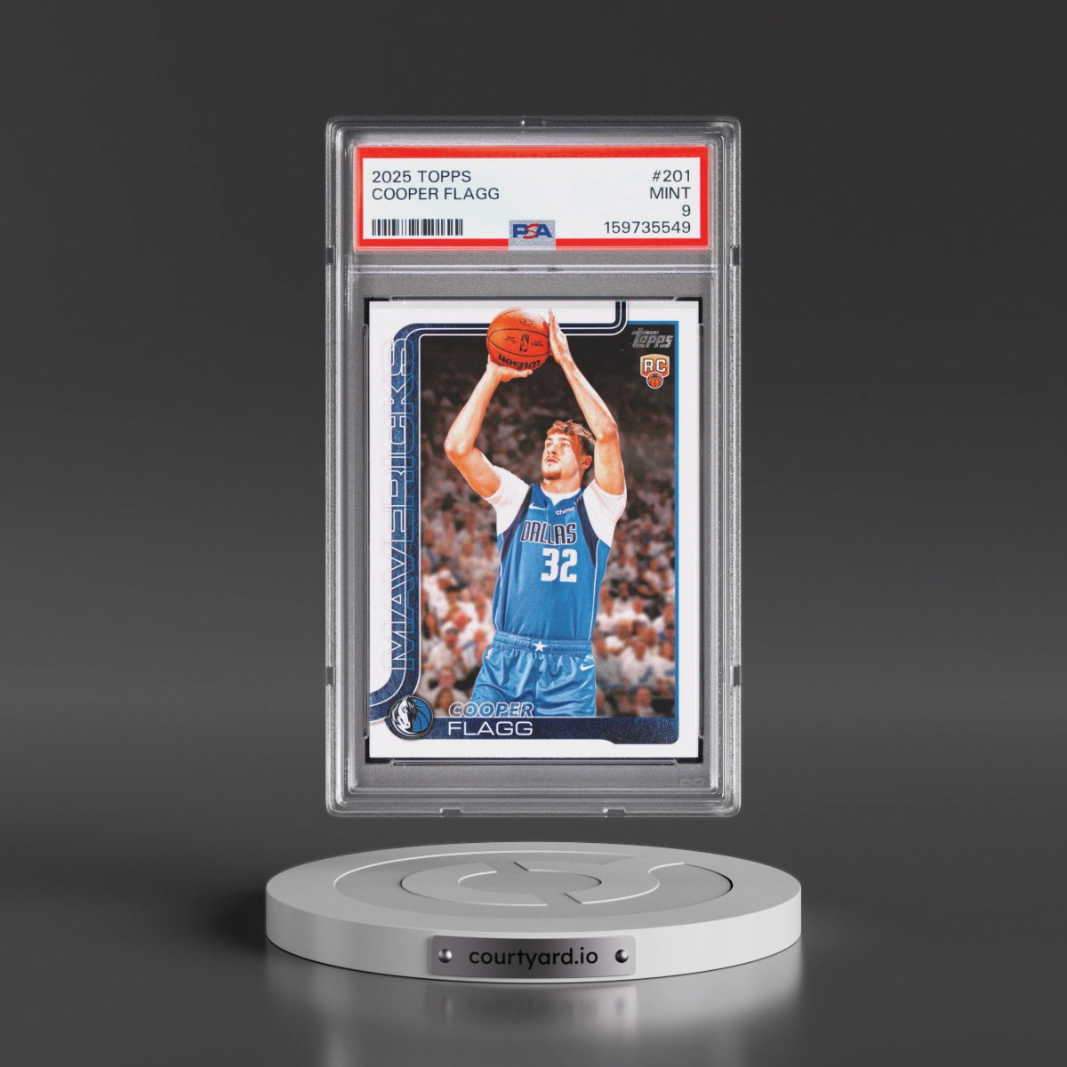 2025 Topps #201 Cooper Flagg (PSA 9 MINT)
