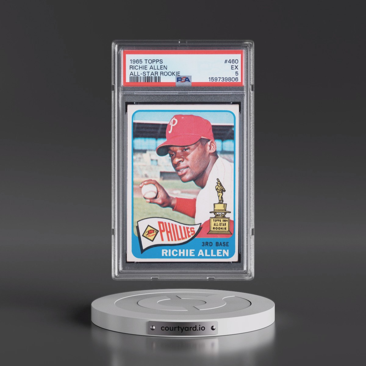 1965 Topps Richie Allen - All-Star Rookie #460 PSA 5