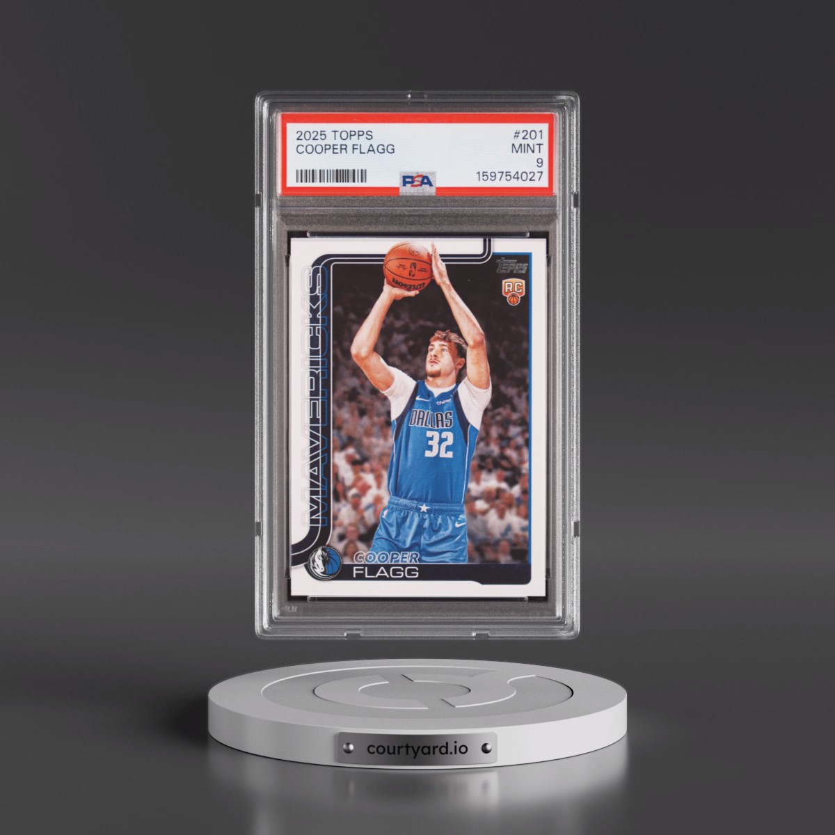 2025 Topps #201 Cooper Flagg (PSA 9 MINT)