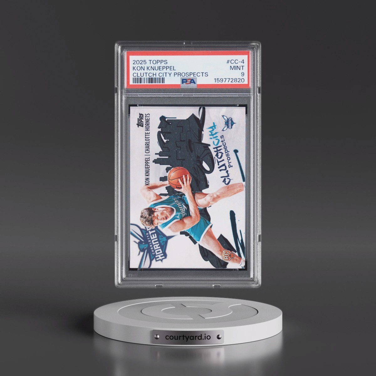 2025 Topps Clutch City Prospects #CC-4 Kon Knueppel (PSA 9 MINT)