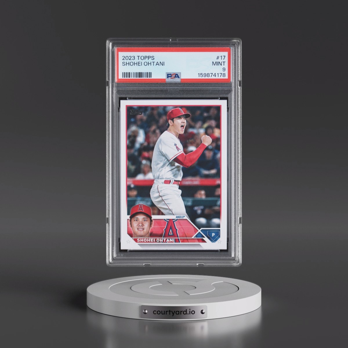 2023 Topps #17 Shohei Ohtani (PSA 9 MINT)
