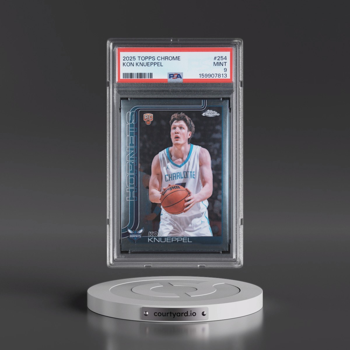 2025 Topps Chrome #254 Kon Knueppel (PSA 9 MINT)