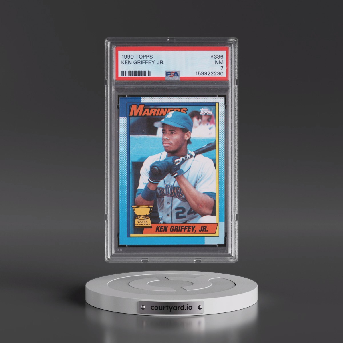 1990 Topps #336 Ken Griffey Jr (PSA 7 NM)