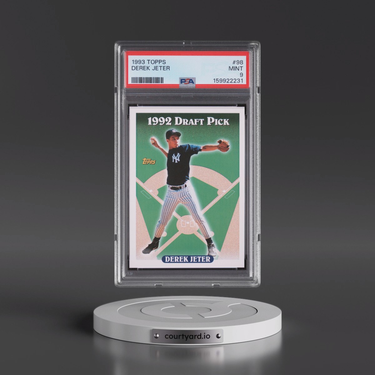 1993 Topps #98 Derek Jeter (PSA 9 MINT)