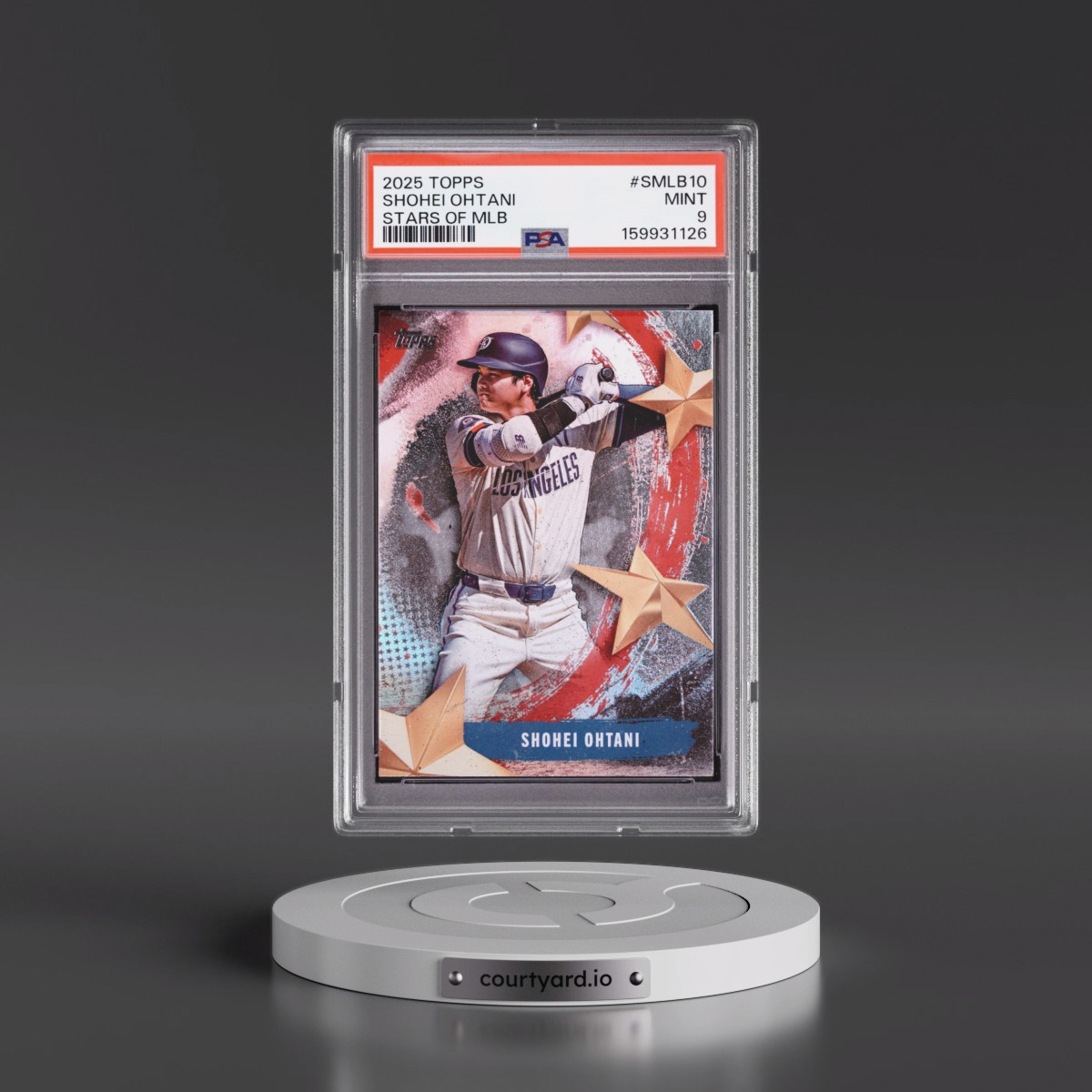 2025 Topps Stars of MLB #SMLB10 Shohei Ohtani (PSA 9 MINT)