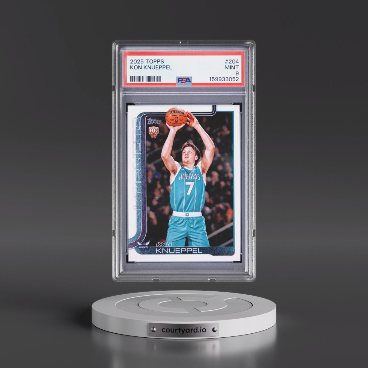 2025 Topps #204 Kon Knueppel (PSA 9 MINT)