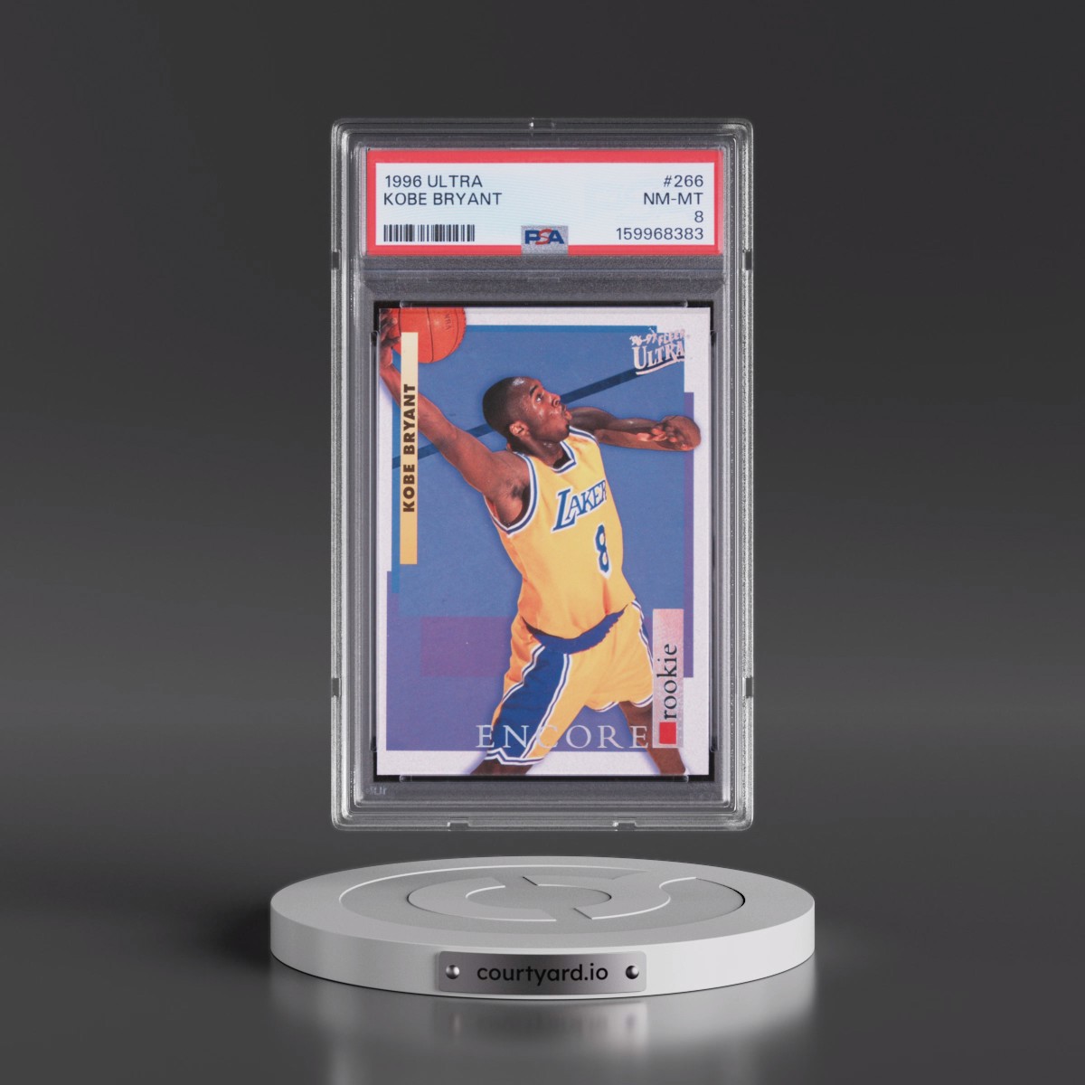 1996 Ultra Kobe Bryant #266 PSA 8