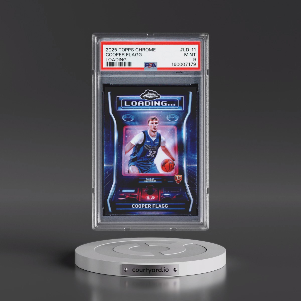 2025 Topps Chrome Loading... #LD-11 Cooper Flagg (PSA 9 MINT)
