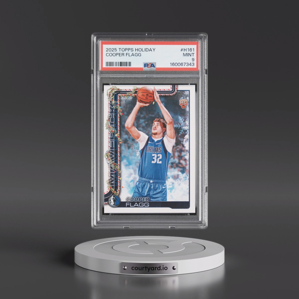 2025 Topps Holiday #H161 Cooper Flagg (PSA 9 MINT)