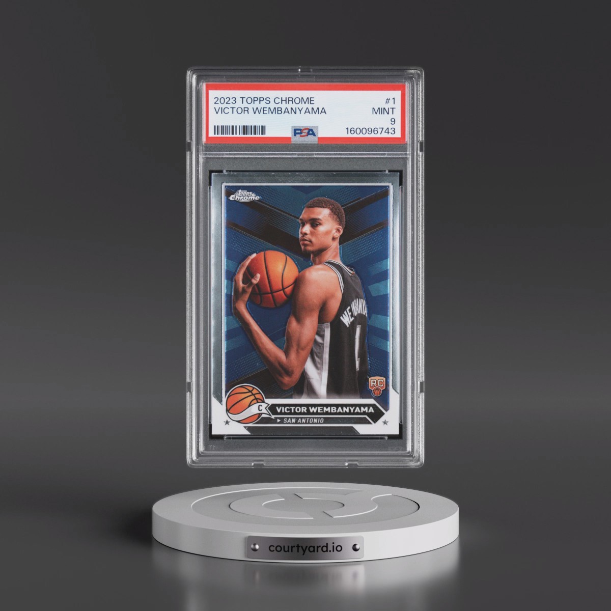 2023 Topps Chrome #1 Victor Wembanyama (PSA 9 MINT)