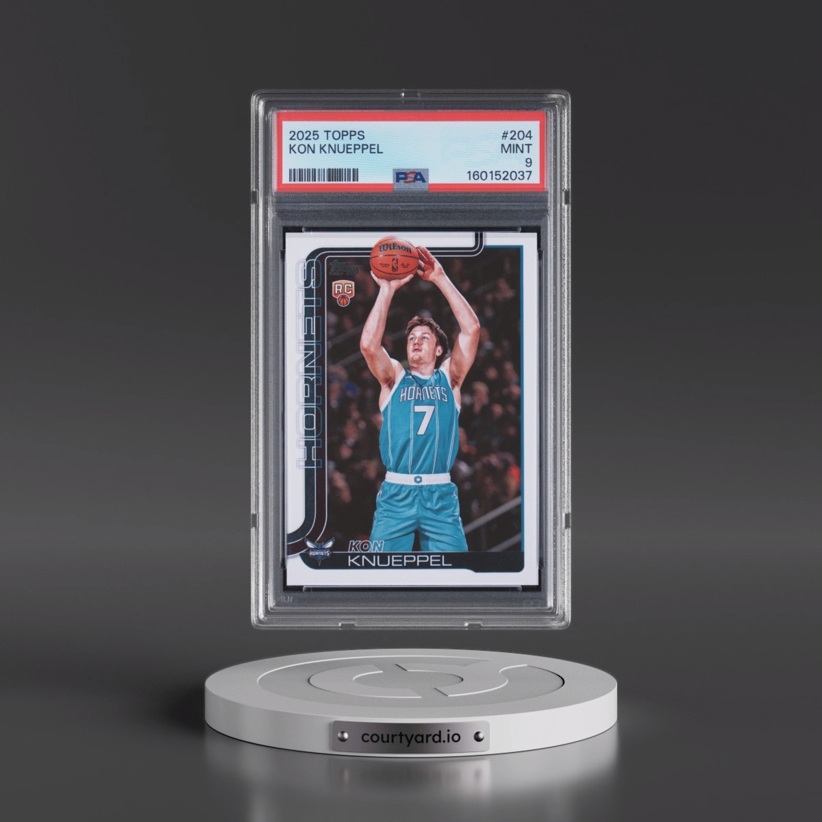2025 Topps #204 Kon Knueppel (PSA 9 MINT)