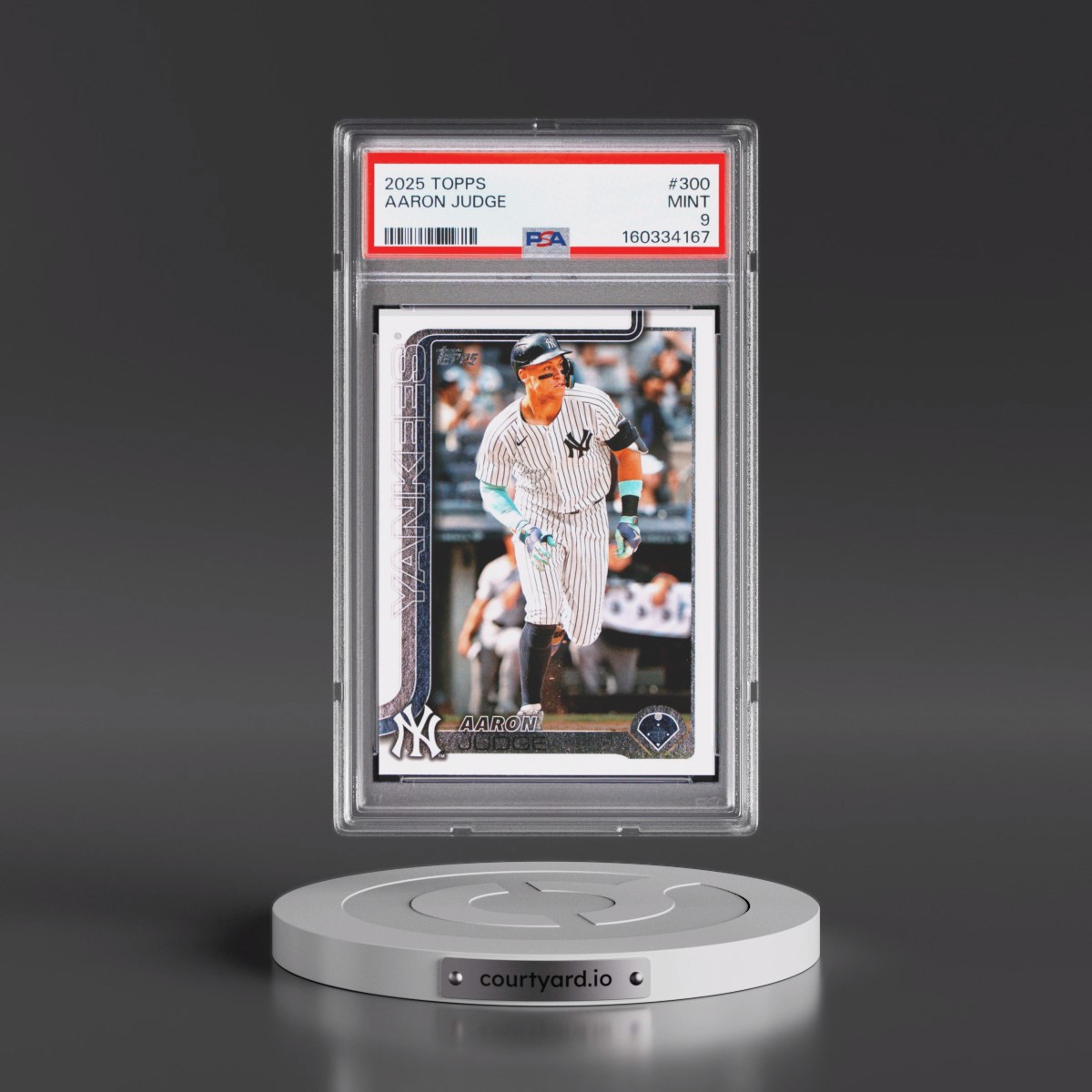 2025 Topps #300 Aaron Judge (PSA 9 MINT)