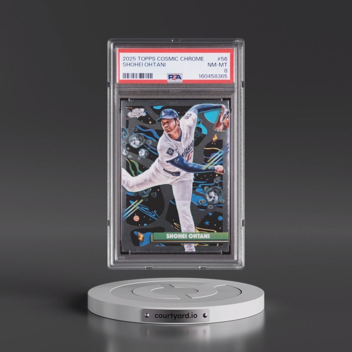 2025 Topps Cosmic Chrome #56 Shohei Ohtani (PSA 8 NM-MT)