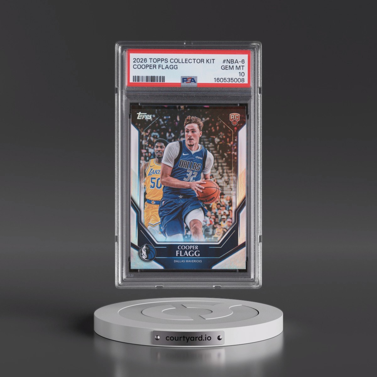2026 Topps Collectors Kit #NBA-6 Cooper Flagg (PSA 10 GEM MINT)