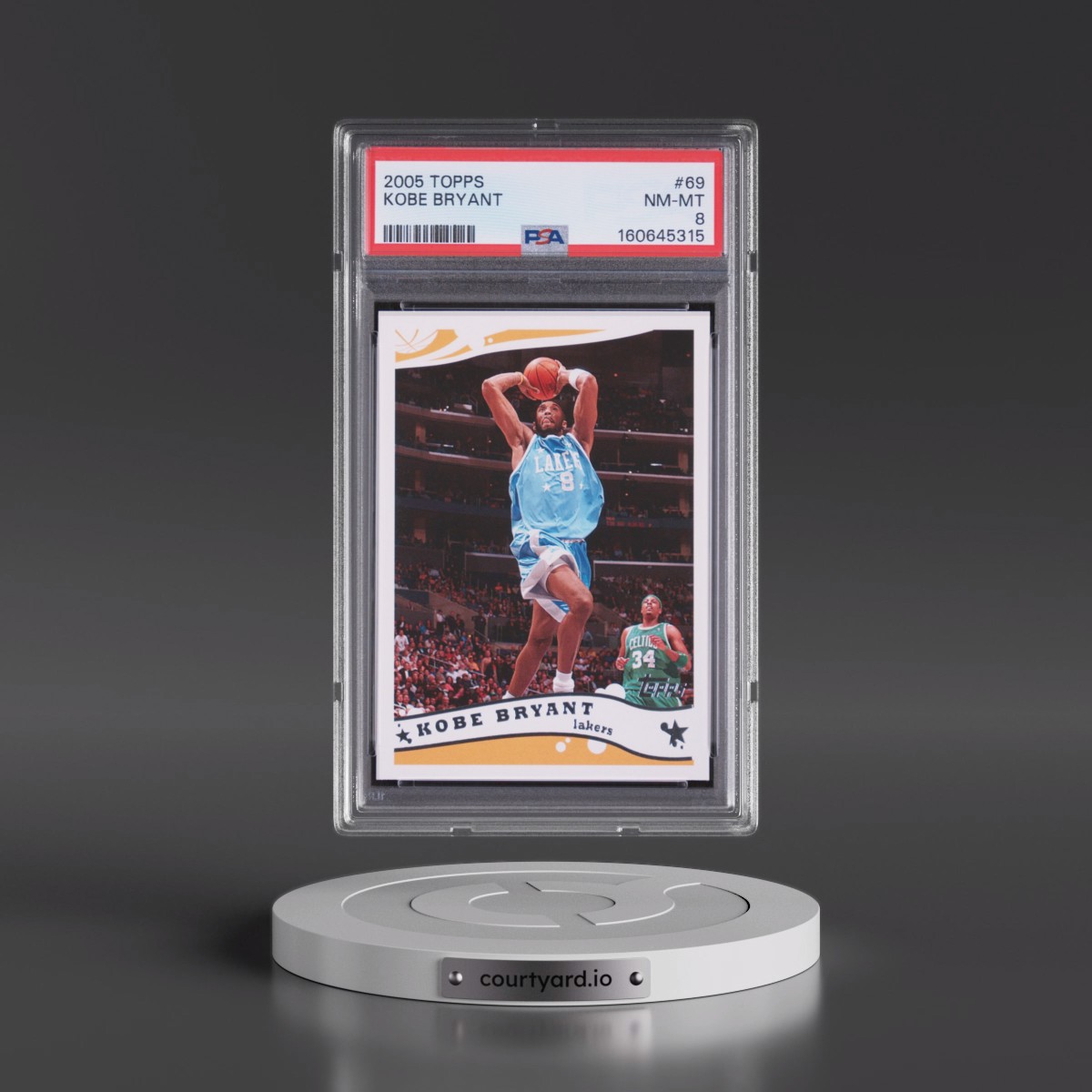 2005 Topps #69 Kobe Bryant (PSA 8 NM-MT)