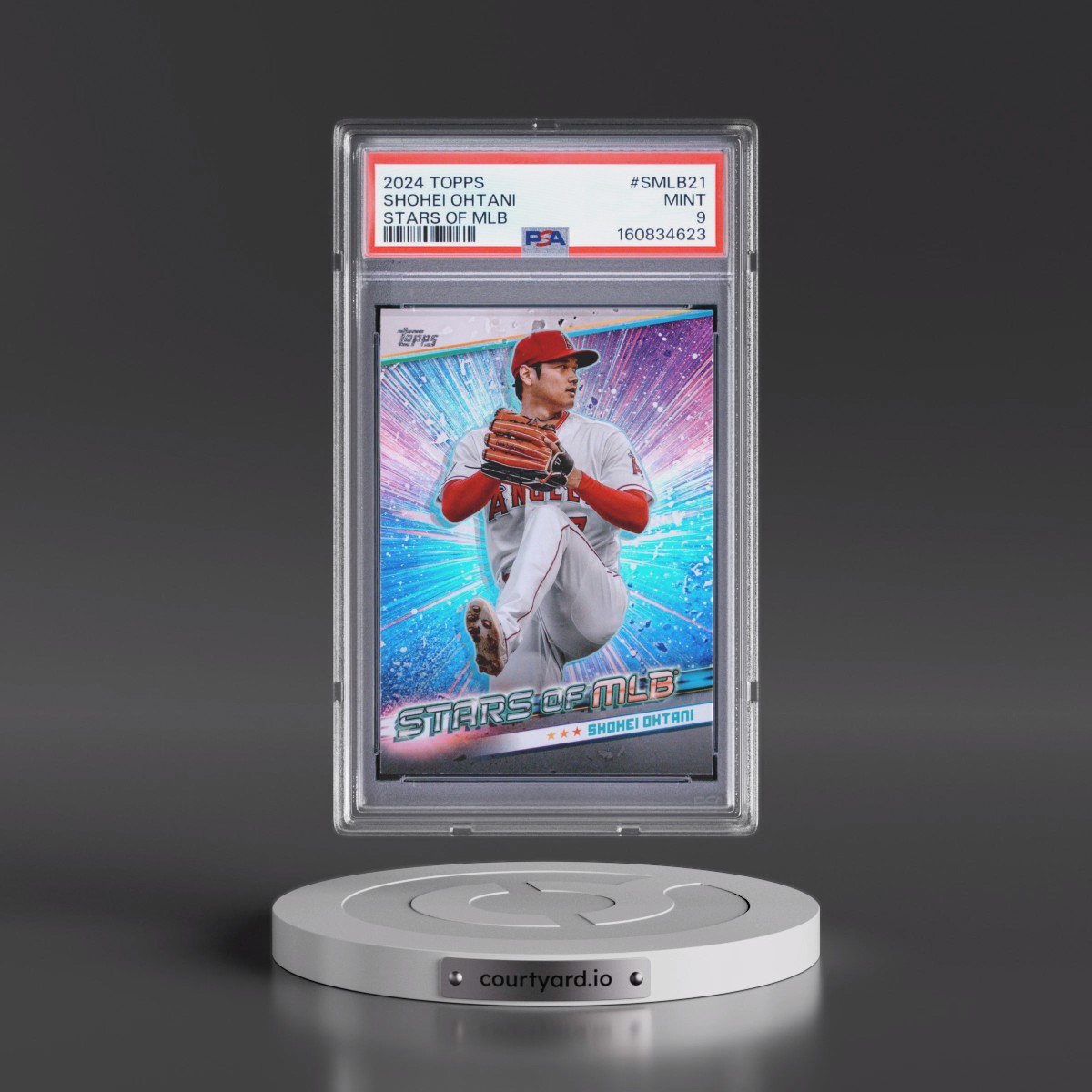 2024 Topps Stars of MLB #SMLB21 Shohei Ohtani (PSA 9 MINT)
