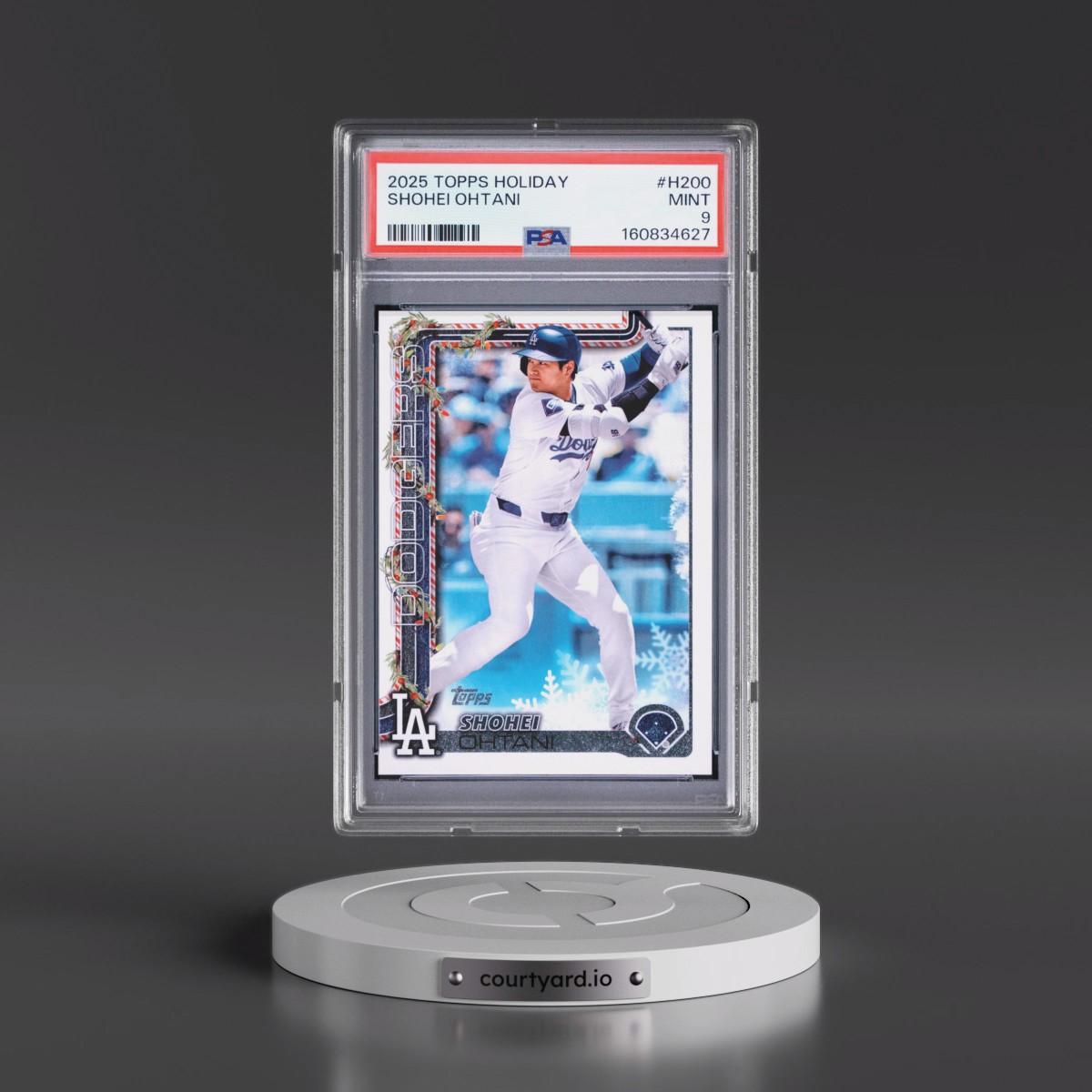 2025 Topps Holiday #H200 Shohei Ohtani (PSA 9 MINT)